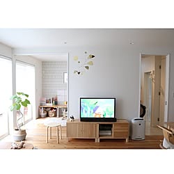 部屋全体/モビール/テレビボード/ウンベラータ/IKEA...などのインテリア実例 - 2017-03-13 14:26:05