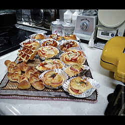 キッチン/ホームベーカリー/手作りパン/ベルギーワッフルのインテリア実例 - 2022-07-26 17:17:39