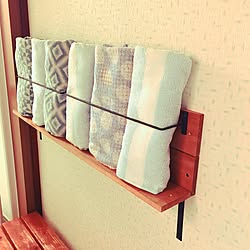 バス/トイレ/簡単DIY/古い家/100均/DIY...などのインテリア実例 - 2017-04-25 22:24:02