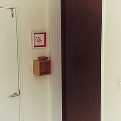 玄関/入り口/壁に付けられる家具/無印良品/神保 NKスイッチのインテリア実例 - 2015-05-09 06:25:04
