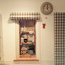 キッチン/DIY/窓枠/多肉植物/リメ缶...などのインテリア実例 - 2014-11-14 17:10:39
