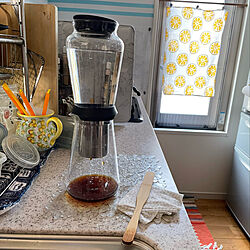コーヒーブレイク/夏日/水出しアイスコーヒー/キッチンのインテリア実例 - 2022-04-23 17:16:47