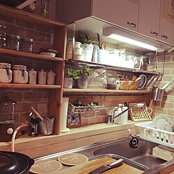 キッチン/DIY/100均/セリア/IKEAのインテリア実例 - 2016-06-01 01:04:48