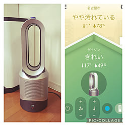 dyson pure hot+cool/Dyson/スマート家電/空気洗浄機/リビングのインテリア実例 - 2022-02-19 11:43:05