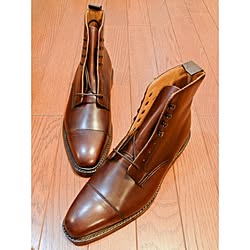 Crockett & Jones/クロケット&ジョーンズ/ブーツ/革靴/靴...などのインテリア実例 - 2014-02-28 19:51:49