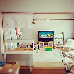 部屋全体/まいルーム/ナチュラル/DIY/ブログやってます♡...などのインテリア実例 - 2015-03-05 10:11:36