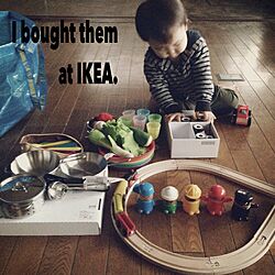 リビング/ちーぼー/IKEA/中古物件/セカンドハウス...などのインテリア実例 - 2015-05-09 23:28:59