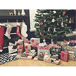 リビング/クリスマス/クリスマスツリーのインテリア実例 - 2015-12-26 18:51:54