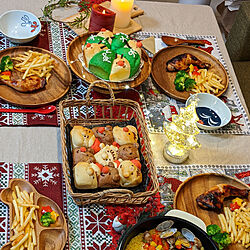 キッチン/クリスマス/いつもありがとうございます♡/メリークリスマス✩︎⡱/クリスマス料理...などのインテリア実例 - 2019-12-25 22:21:38
