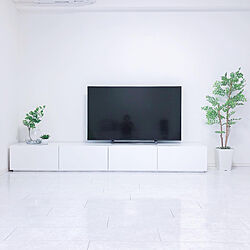 オーダー家具/白いテレビボード/テレビボード/ホワイト/白が好き...などのインテリア実例 - 2020-09-09 22:53:55