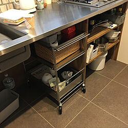 キッチン/リンナイガスコンロ/無印良品/IKEA/バリュミューダのインテリア実例 - 2018-01-28 12:32:45