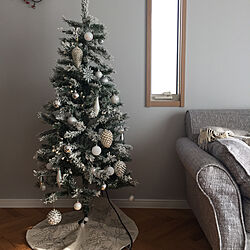 クリスマスツリー150cm/北欧/パナソニックホームズ/ニトリ/リビングのインテリア実例 - 2020-12-02 10:33:53