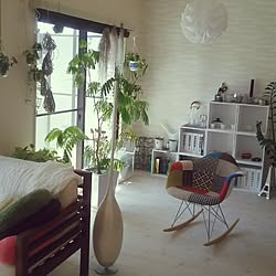 部屋全体/植物/北欧/シンプル　/癒し☆...などのインテリア実例 - 2016-03-02 22:49:47