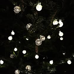 クリスマス/IKEA/ベランダガーデン/ライトアップ/クリスマスツリー...などのインテリア実例 - 2015-11-19 18:48:12