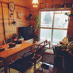 部屋全体/こどもと暮らす。/DIY/団地/観葉植物...などのインテリア実例 - 2016-02-23 18:02:56