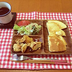 キッチン/キッチンキッチンの木のお皿/おうちカフェのインテリア実例 - 2013-11-13 17:21:15