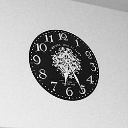 壁/天井/白黒/モノトーン/時計のインテリア実例 - 2015-01-29 18:23:31