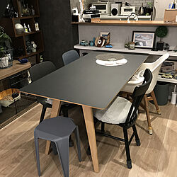 ダイニングテーブル/Francfranc/IKEAの椅子/リビングのインテリア実例 - 2021-05-15 23:34:16