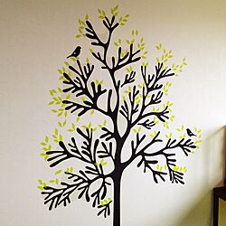 壁/天井/マスキングテープ/IKEA/枯れ木に花を咲かせましょう計画のインテリア実例 - 2014-06-17 14:48:23