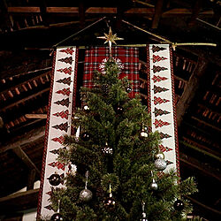 古民家/屋根裏部屋/クリスマス/リビング/クリスマスツリーのインテリア実例 - 2020-12-04 21:43:53