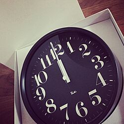 壁/天井/時計/RIKI Clockのインテリア実例 - 2013-08-30 07:14:22