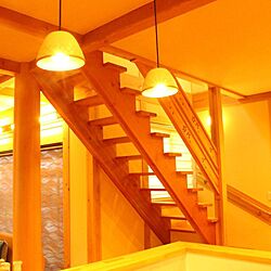 オリジナル家具/ささら階段/階段/部屋全体のインテリア実例 - 2020-08-04 11:10:34