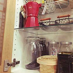 キッチン/コーヒー豆入れ/エスプレッソマシン/すっきり暮らしたい/IKEAのインテリア実例 - 2016-10-23 11:19:10