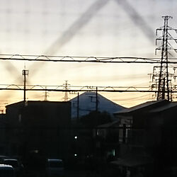 壁/天井/窓/出窓ベンチ/富士山が見える部屋のインテリア実例 - 2017-10-23 19:00:31