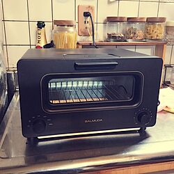 キッチン/マットブラック/オーブントースター/The Toaster/BALMUDAのインテリア実例 - 2015-11-26 22:26:03