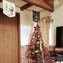 リビング/北欧/夢のクリスマスツリー/カフェ風/レトロのインテリア実例 - 2016-12-01 10:39:13