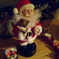 棚/クリスマスディスプレイ/クリスマスツリー/クリスマス/サンタクロース...などのインテリア実例 - 2016-11-01 21:48:10