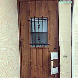 リクシルの玄関ドア/北欧/玄関/入り口のインテリア実例 - 2021-10-03 18:15:25