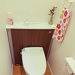 お花♡/リクシルのトイレ/バス/トイレのインテリア実例 - 2020-07-19 09:39:05