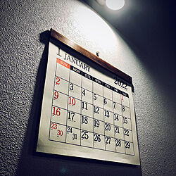 カレンダー/ハンドメイド/DIY/壁/天井のインテリア実例 - 2021-12-25 21:35:23