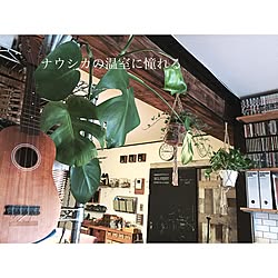 リビング/ナウシカの温室に憧れて/植物と暮らす/団地/塩系インテリアの会...などのインテリア実例 - 2016-03-20 09:26:26