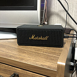 ゴールドアイテム/Marshall♬/Marshall EMBERTON/Marshall Speaker/Marshall Bluetooth...などのインテリア実例 - 2021-08-30 00:29:31