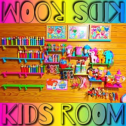 壁/天井/似顔絵/セリアリメイク/プリンセス/kids room...などのインテリア実例 - 2016-06-18 00:41:22