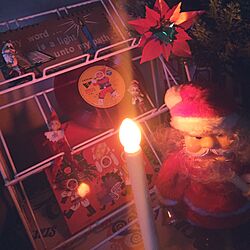 棚/クリスマス/レトロ/照明/ヴィンテージ　のインテリア実例 - 2015-12-03 08:32:41