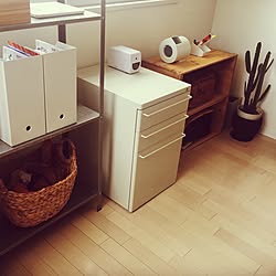 棚/IKEAの棚/ウォーターヒヤシンスバスケット/子供と暮らす。/こども部屋...などのインテリア実例 - 2017-05-06 11:22:07