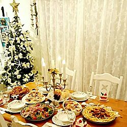 机/料理/ケーキ/キャンドル/クリスマスツリー150cm...などのインテリア実例 - 2016-11-07 18:50:07