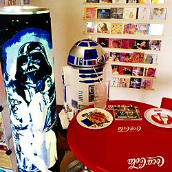リビング/R2-D2/カウンターテーブル/バーチェア/IKEA...などのインテリア実例 - 2016-06-08 01:12:18