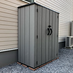 コストコ物置 ライフタイム 物置 庭のインテリア実例 07 13 14 12 42 Roomclip ルームクリップ