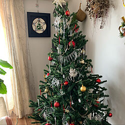 クリスマスツリー180cm/みてくれて、ありがとう(*^ω^)/リビング/バカラのインテリア実例 - 2020-11-07 11:11:44