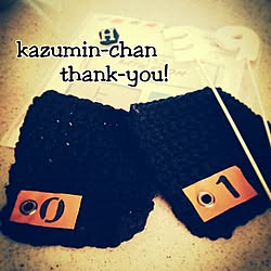 ベッド周り/ベッド周りではないですが…/kazuminちゃん❤︎/素敵便♪/大切にします♡...などのインテリア実例 - 2015-01-28 15:13:05