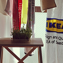 部屋全体/IKEA/レトロ/ナチュラル/一人暮らし...などのインテリア実例 - 2021-03-22 07:46:25