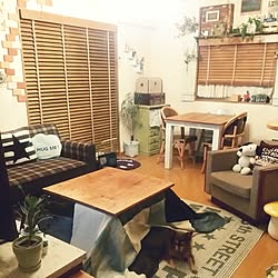 部屋全体/いつもいいねやコメありがとうございます♡/建売だけどオシャレハウスを目指します！/狭い家だけど諦めない/NO GREEN NO LIFE...などのインテリア実例 - 2016-10-23 20:14:55