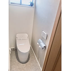 グレー/ベージュ/重歩行用シート/長尺シート/トイレ棚...などのインテリア実例 - 2021-01-23 12:20:49