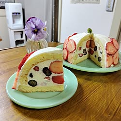 キッチン/団地/ファイヤーキング/おうちカフェ/手作りケーキ...などのインテリア実例 - 2024-04-19 19:47:41