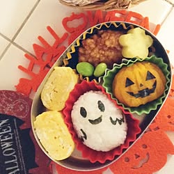 机/お弁当/ハロウィン/グリーン×雑貨/100均...などのインテリア実例 - 2016-09-11 06:57:59