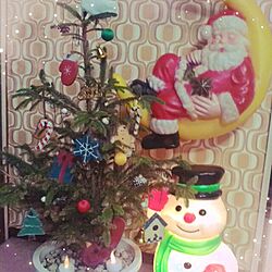 玄関/入り口/中古住宅/築40年以上/クリスマスツリーのインテリア実例 - 2016-11-20 16:12:49